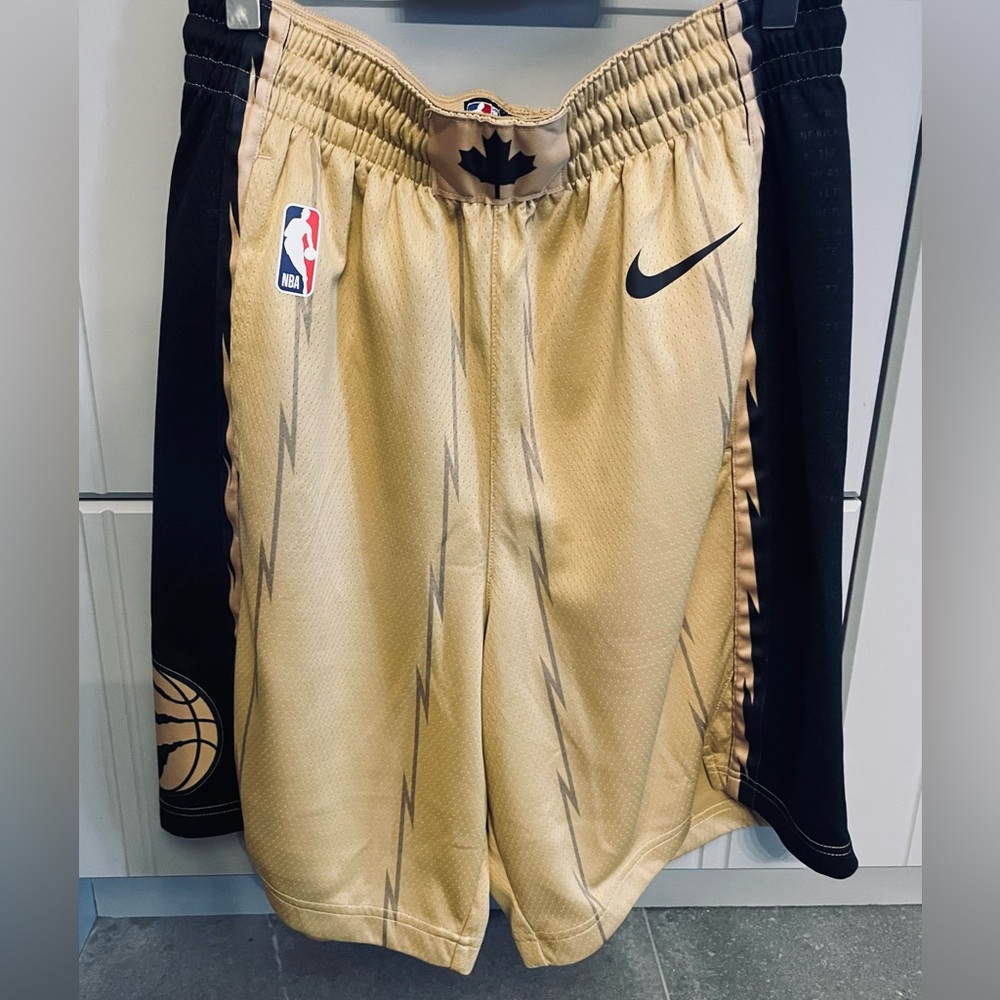 Mens Toronto Raptors Nike City Edition Swingman Shorts